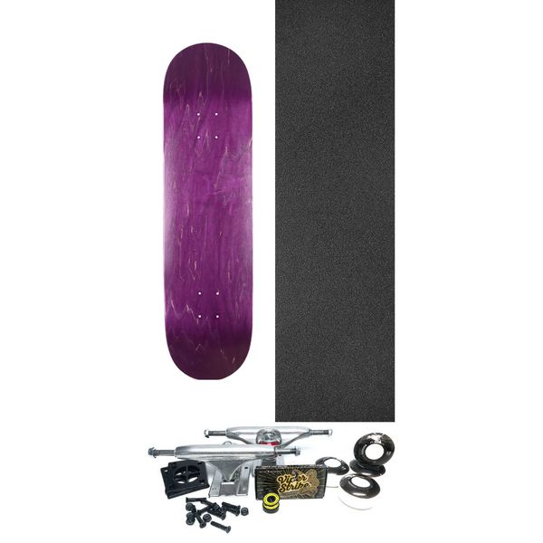 Cheap Blank Skateboards HLC Blank Assorted Stains Blank Skateboard Deck - 8.5" x 32.25" - Complete Skateboard Bundle